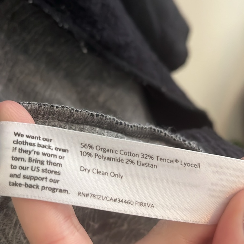 Eileen Fisher Organic Cotton Tencel Open Front Long Line Cardigan Sweater Duster - Picture 3 of 6